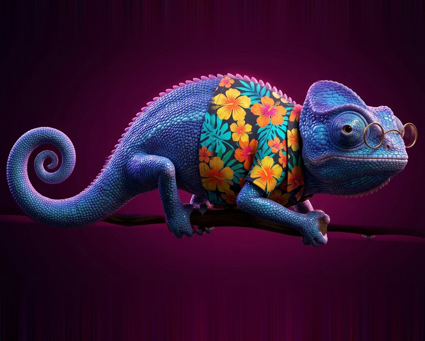 Illustration of a chameleon on a branch, representing the four problems Staxxd is most often called in to fix